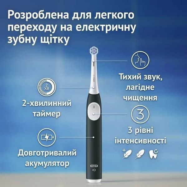 Набор электрических зубных щеток BRAUN Oral-B iO Series 2 iOS2d.2ZZ9.0 (80762301) 80762301 фото