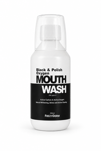 Ополаскиватель FREZYDERM MOUTHWASH BLACK & POLISH, 250 мл. FZMBP250 фото