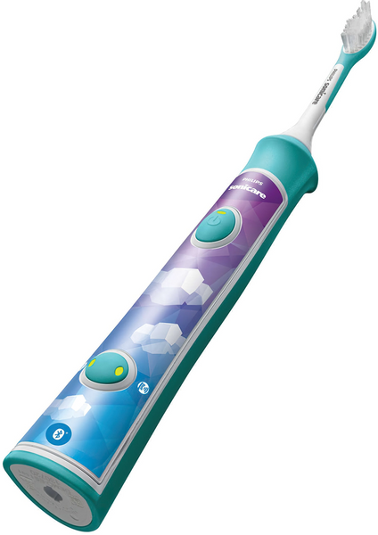 Дитяча електрична зубна щітка Philips Sonicare HX6322/04, бірюзова HX6322/04 фото