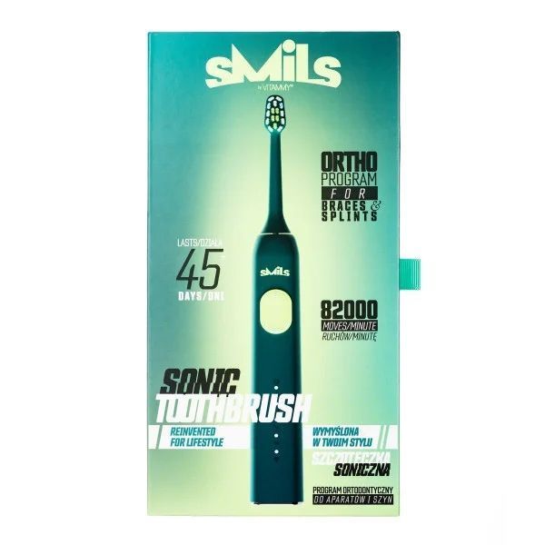 Електрична зубна щітка Vitammy SMILS Deep Water, темно-синя SMILS Deep Water фото