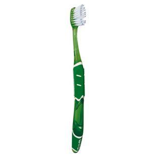 Зубная щетка GUM Technique PRO COMPACT MEDIUM, компактная средне-мягкая, зеленая 528BTM G фото