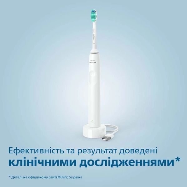 Электрическая зубная щетка Philips Sonicare HX3651/13 Gemini (серия 2100) White HX3651/13 фото